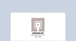 Desktop Screenshot of mimarlarproje.com